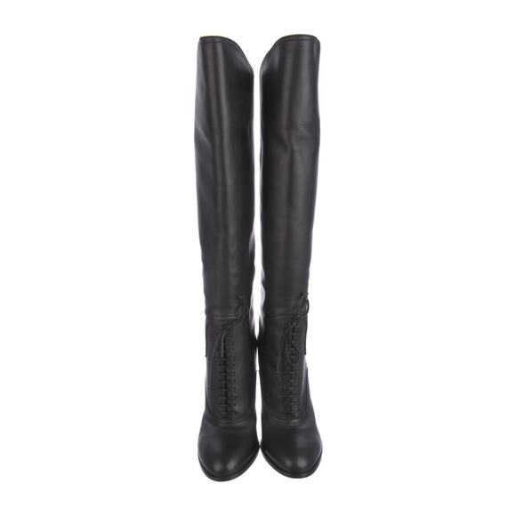 ❤️Tom Ford Leather Lace-Up Tall Boots❤️ - Picture 3 of 5